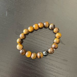 Tigers Eye Beaded Bracelet